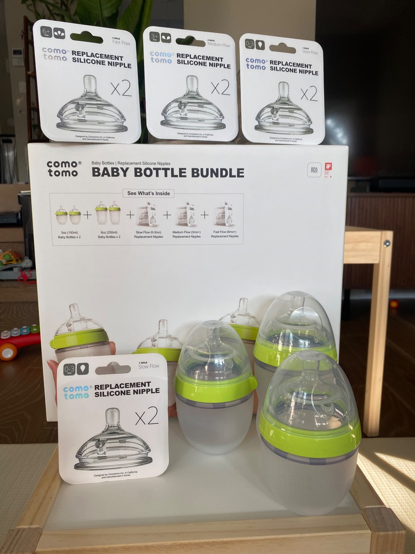 Comotomo Baby Bottle Bundle