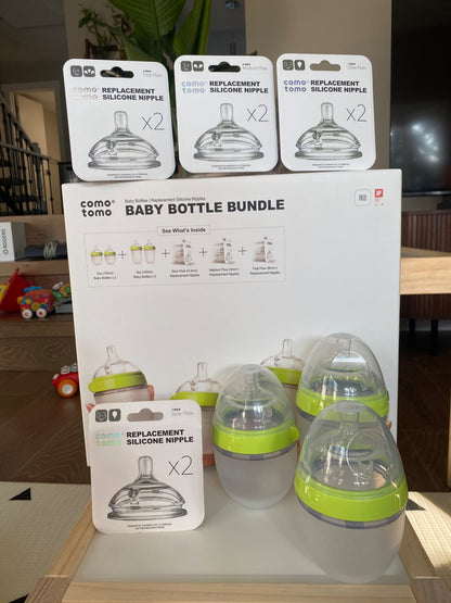 Comotomo Baby Bottle Bundle