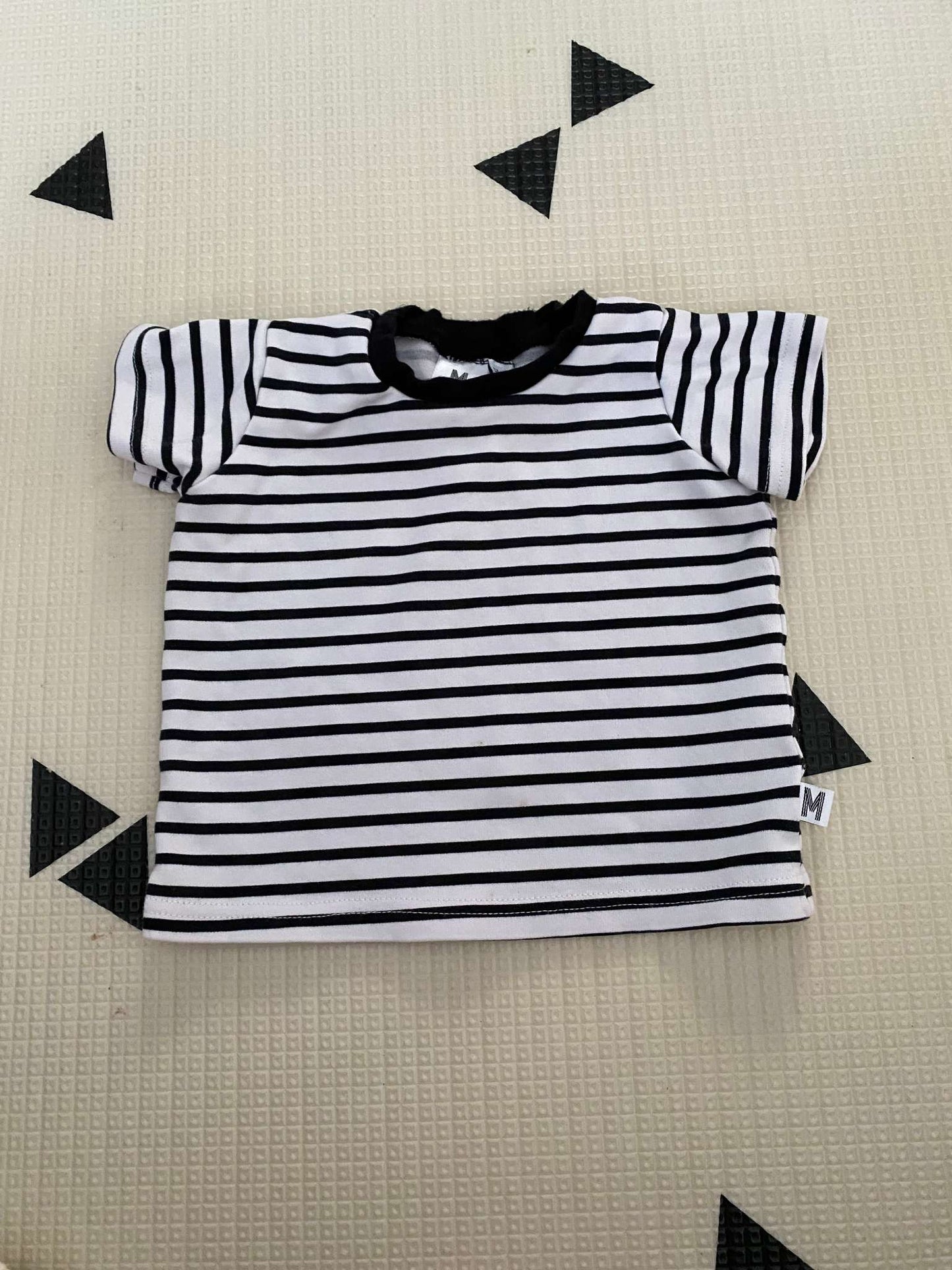 My Mila Striped T-shrit, Kids 18 Month (12-18M)