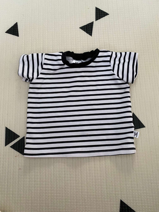 My Mila Striped T-shrit, Kids 18 Month (12-18M)
