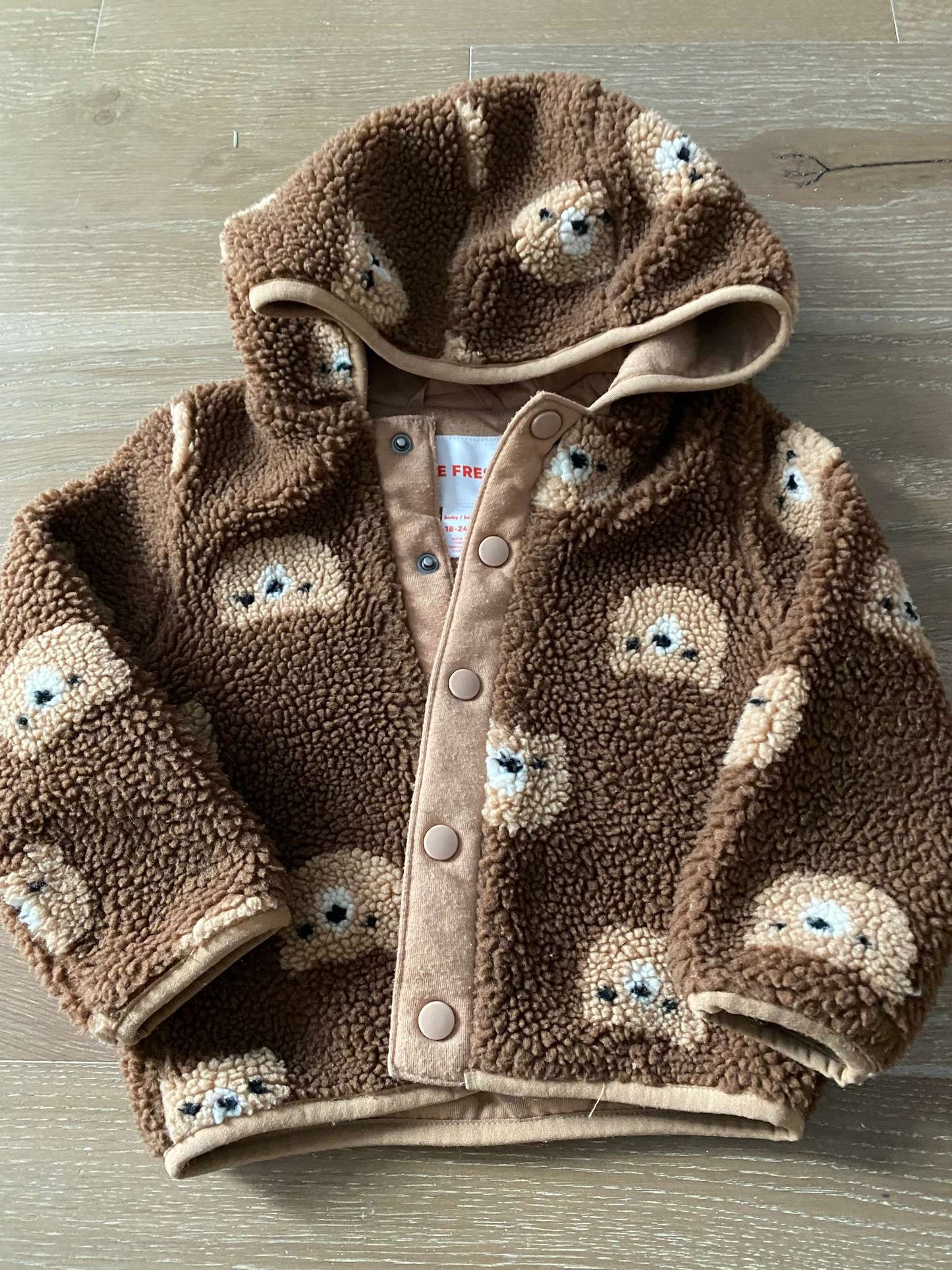 Teddy Sherpa Jacket, Kids 24 Month (18-24M)