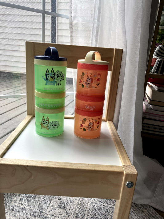 Bluey Snack Containers