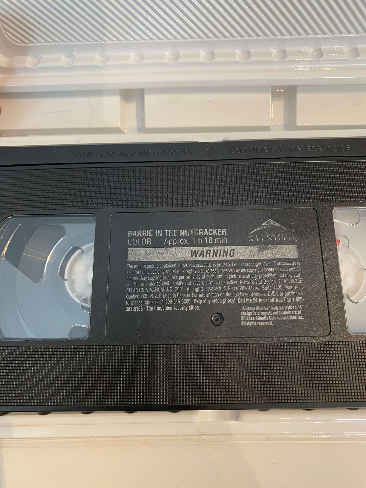 Barbie in The Nutcracker VHS Tape