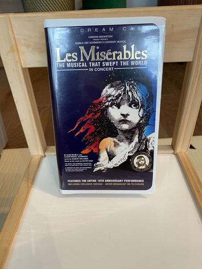 Les Misérables VHS Tape