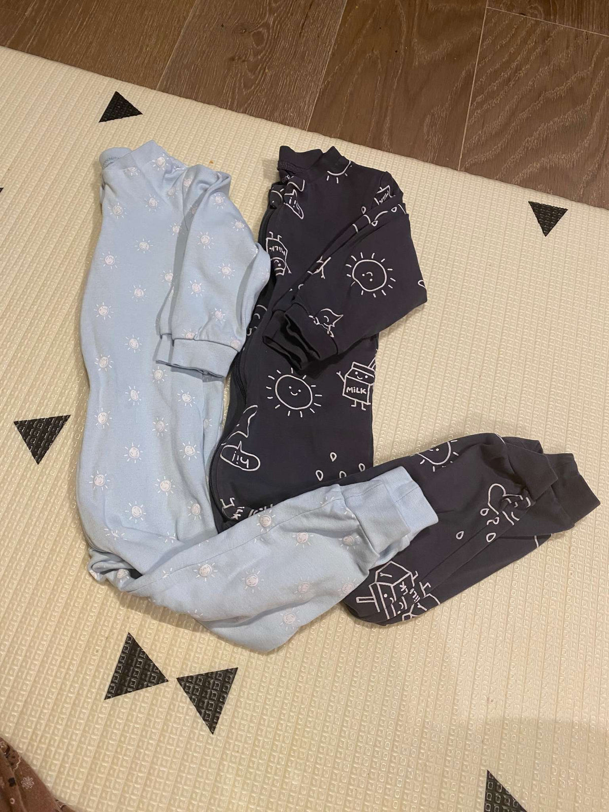 PJ Toddler Boys' Printed Sleeper set of 2, Kids 2T