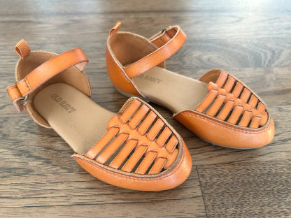 Sandals - Toddler Sz 7 - Cognac Fashion, Shoes 7 (Walkers:12-24 mth)