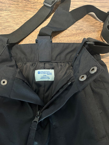 Snow pants - Mountain Warehouse Sz 5-6 (MSRP $100), Kids 5/5T (extra small)