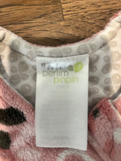 Perlimpinpin Plush Sleep Sack (18-36 months) 1.5 TOG MSRP $43, 18-24 Months (Extra Large)