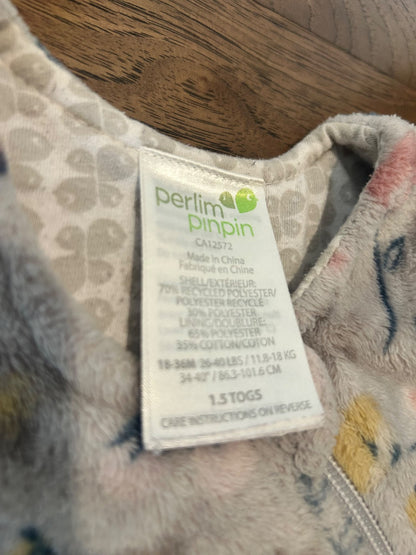Perlimpinpin Plush Sleep Sack (18-36 months) 1.5 TOG MSRP $43, 18-24 Months (Extra Large)