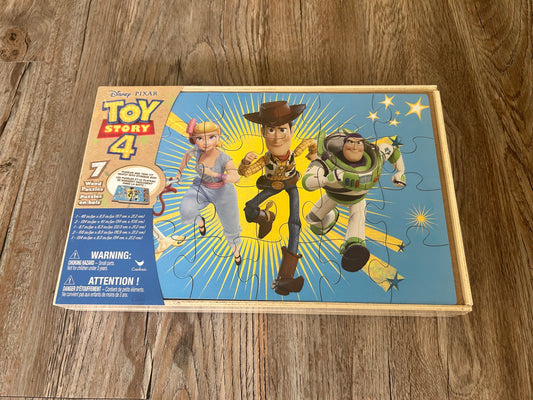 7 Wood Puzzles NEW - Toy Story