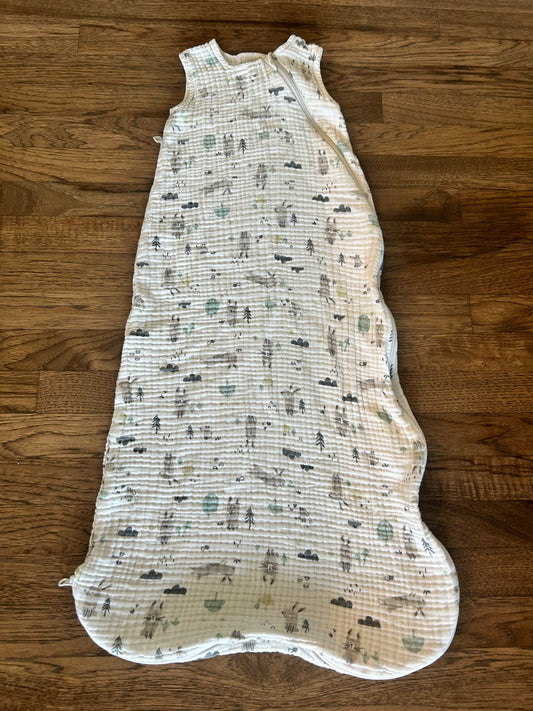 Perlimpinpin Cotton Muslin Sleep Sack (18-36 months) 0.7 TOG (MSRP $42), 18-24 Months (Extra Large)