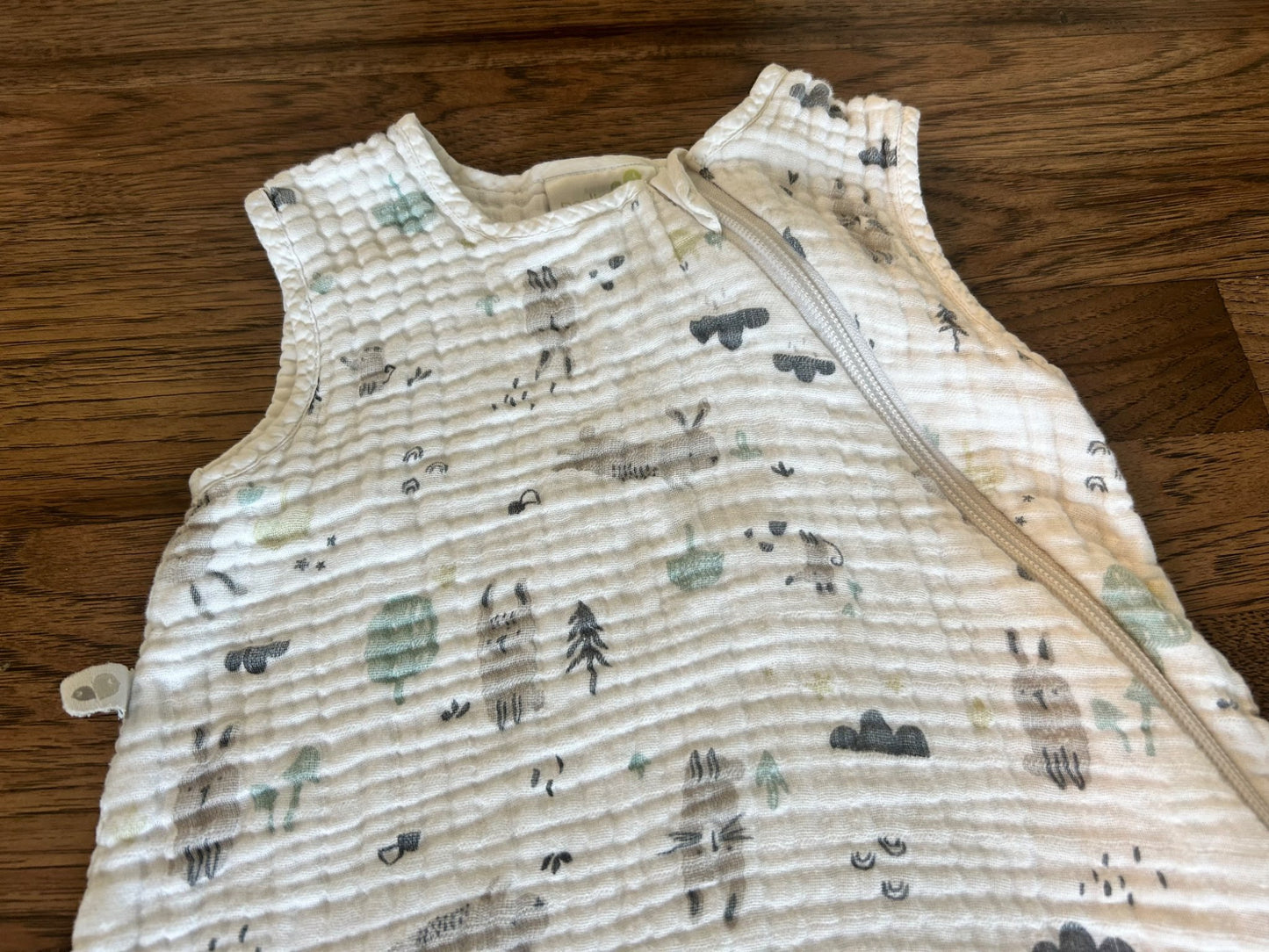 Perlimpinpin Cotton Muslin Sleep Sack (18-36 months) 0.7 TOG (MSRP $42), 18-24 Months (Extra Large)
