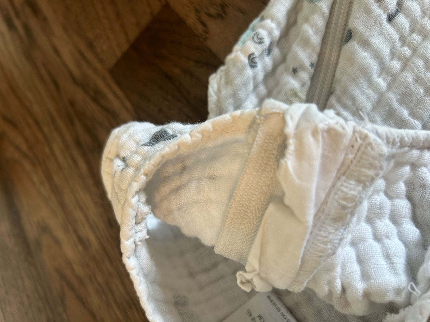Perlimpinpin Cotton Muslin Sleep Sack (18-36 months) 0.7 TOG (MSRP $42), 18-24 Months (Extra Large)