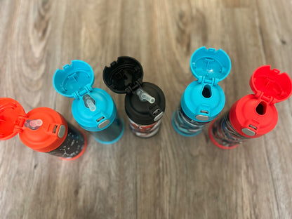 5 x Thermos Funtainer Water Bottles 12 oz