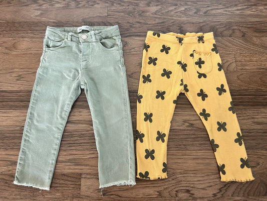 2 x Zara Pants 18-24 mos, Kids 24 Month (18-24M)