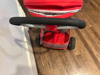 Radio Flyer Stroll 'N Trike Red Toddler Tricycle (MSRP $
