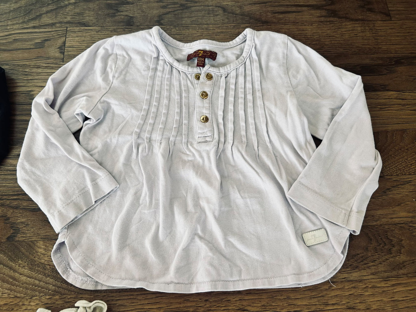 5 x Long sleeve shirts 18-24 mos (7 for All Mankind, Little & Lively, GAP), Kids 24 Month (18-24M)
