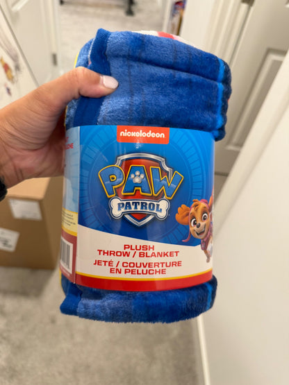Paw Patrol plush blanket
