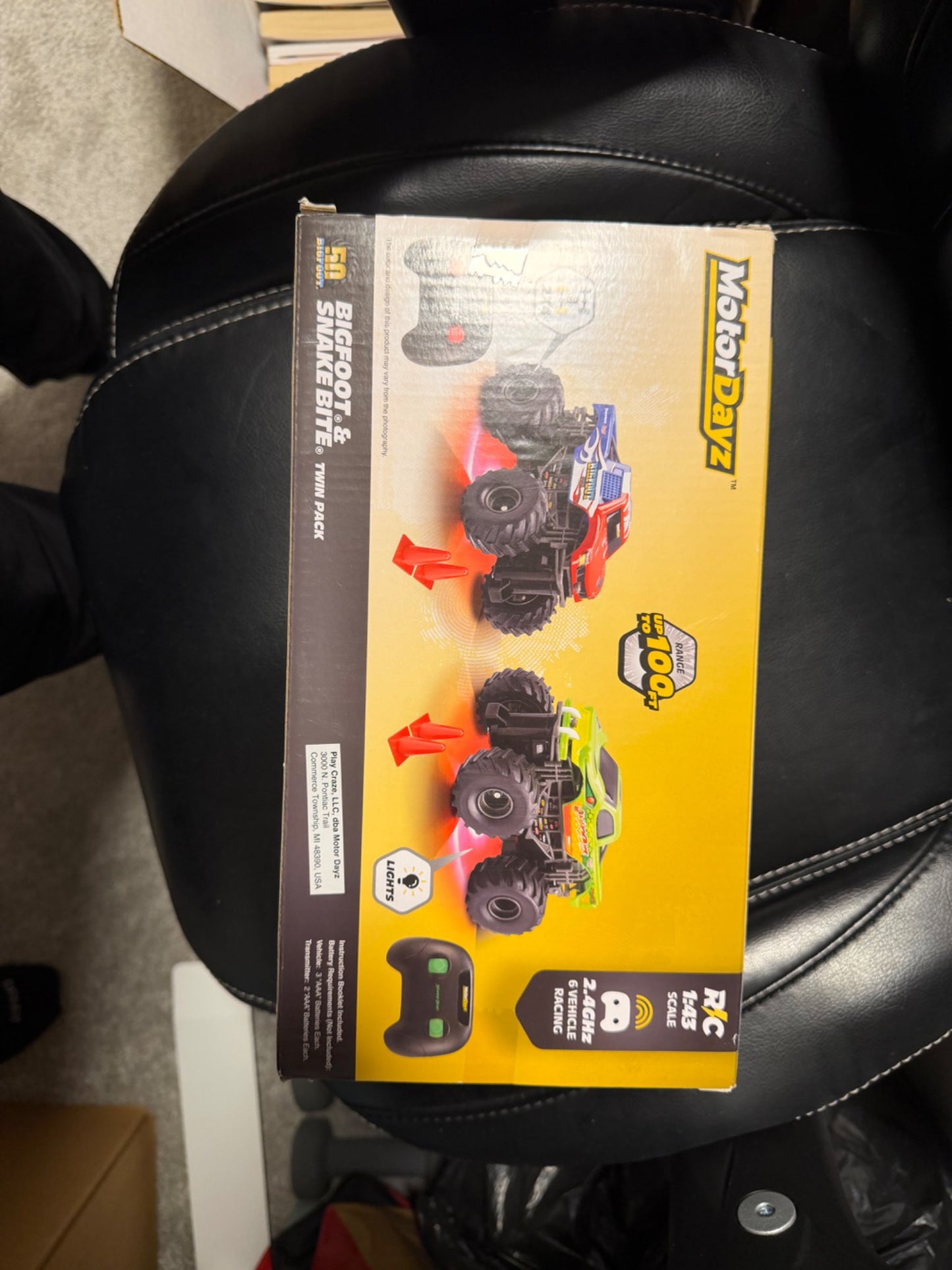 Monster Jam RC Monster Truck Twinpack