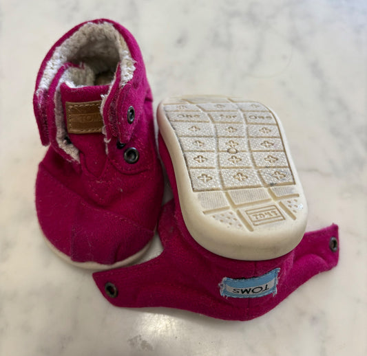 4T Toms Lined Boots, Shoes 4 (Baby: 0-12 mth)
