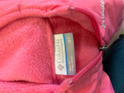4T Columbia Zip Up Fleece Coat, Kids 4/4T