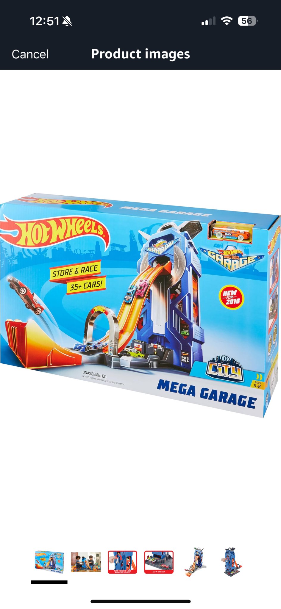 Hot Wheels Mega Garage
