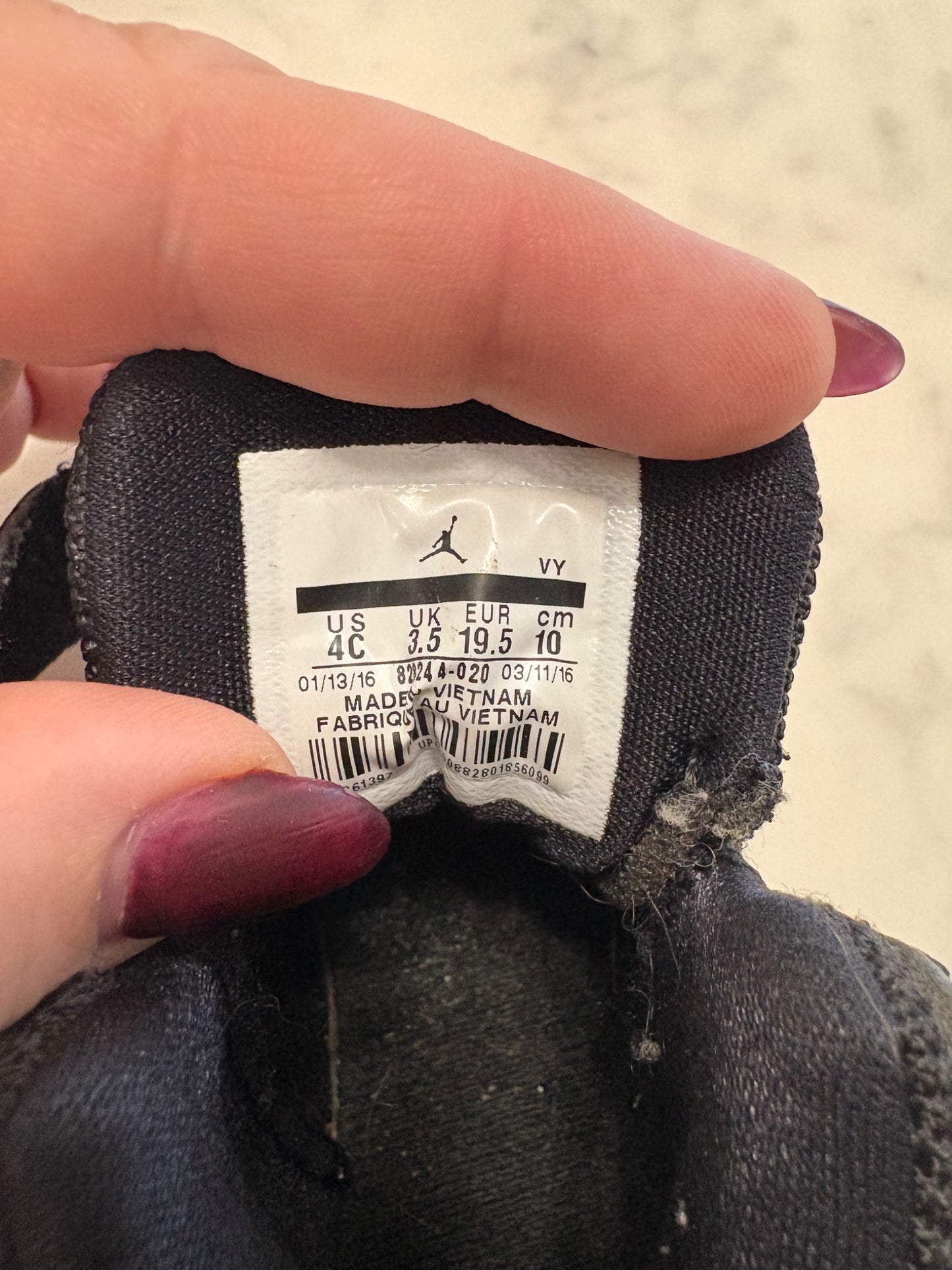 Jordan Sneakers, Shoes 4 (Baby: 0-12 mth)