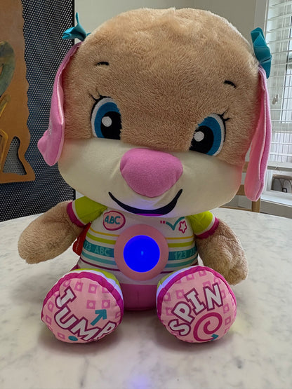 Fisher-Price Toddler Learning Toy Laugh & Learn So Big Sis Plush