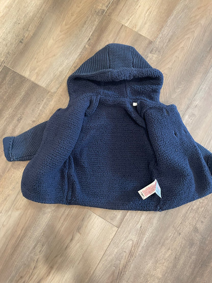 Fleece lined sweater 9-12 months , Kids 12 Month (9-12M)
