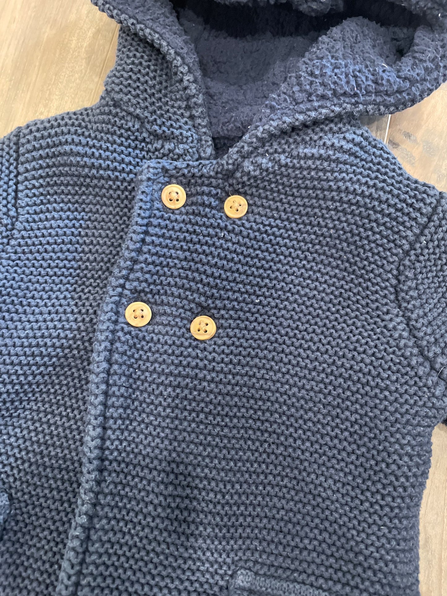 Fleece lined sweater 9-12 months , Kids 12 Month (9-12M)
