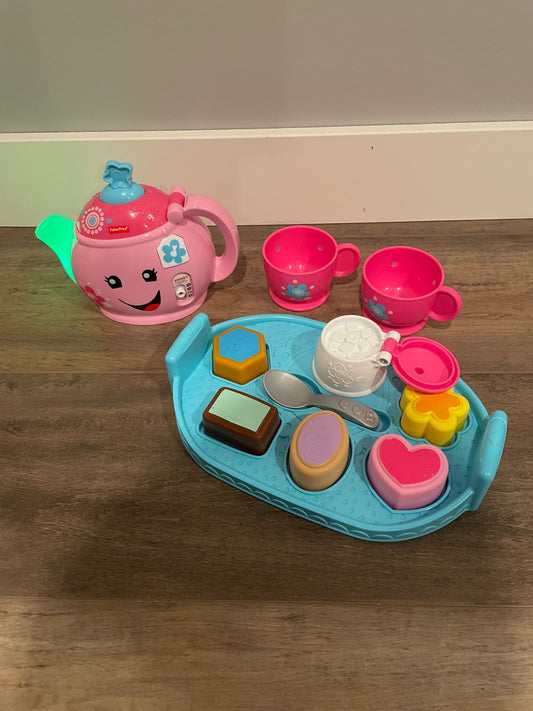 Fisher Price  laugh and learn sweet manners tea set.