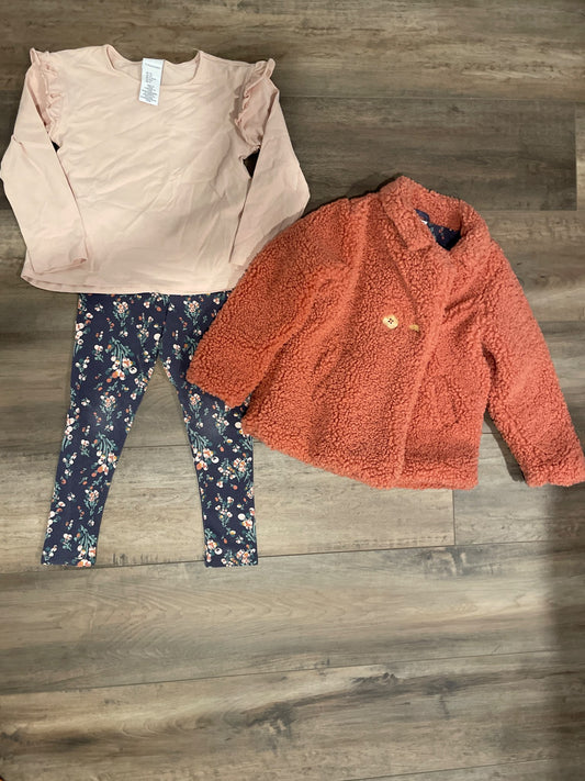 4T girls 3 piece fall outfit , Kids 4/4T