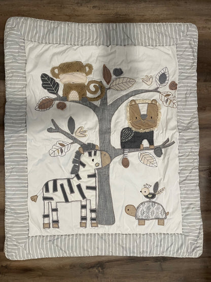 Levtex Kenya crib bedding set + mobile