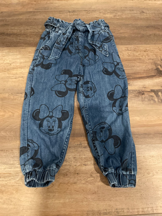 Minnie Mouse jeans size 4-5y, Kids 4/4T