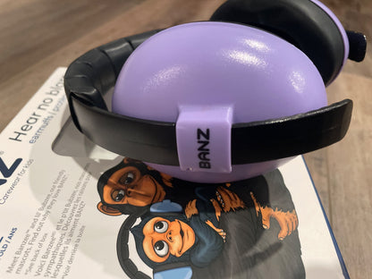 Banz  hear no blare earmuffs. 0-2years