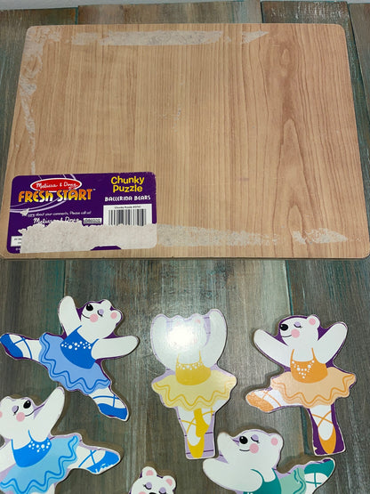 Melissa & Doug wooden puzzle