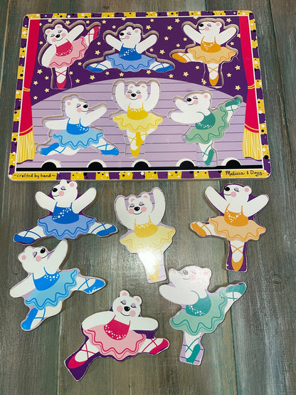 Melissa & Doug wooden puzzle