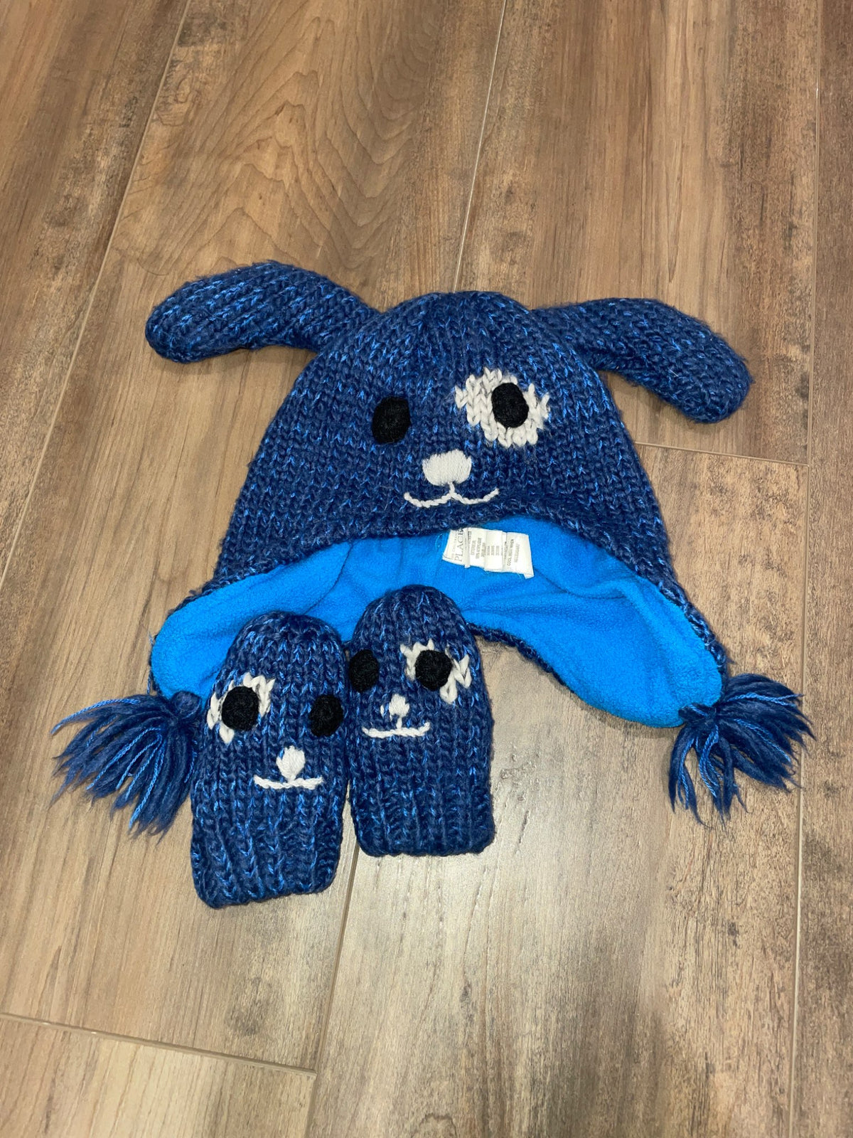 Hat and mitt set size 6–12months , Kids 9 Month (6-9M)