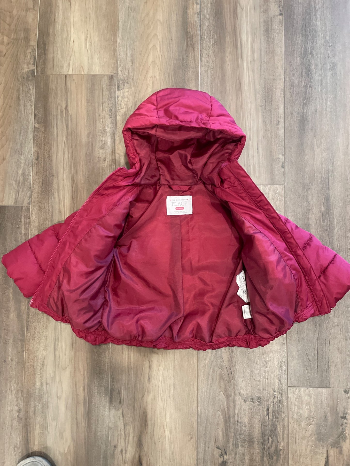 Girls winter puffer jacket (retails $48), Kids 24 Month (18-24M)
