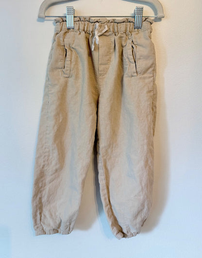 Zara paper bag pants 5T retails $30 VGUC, Kids 5/5T
