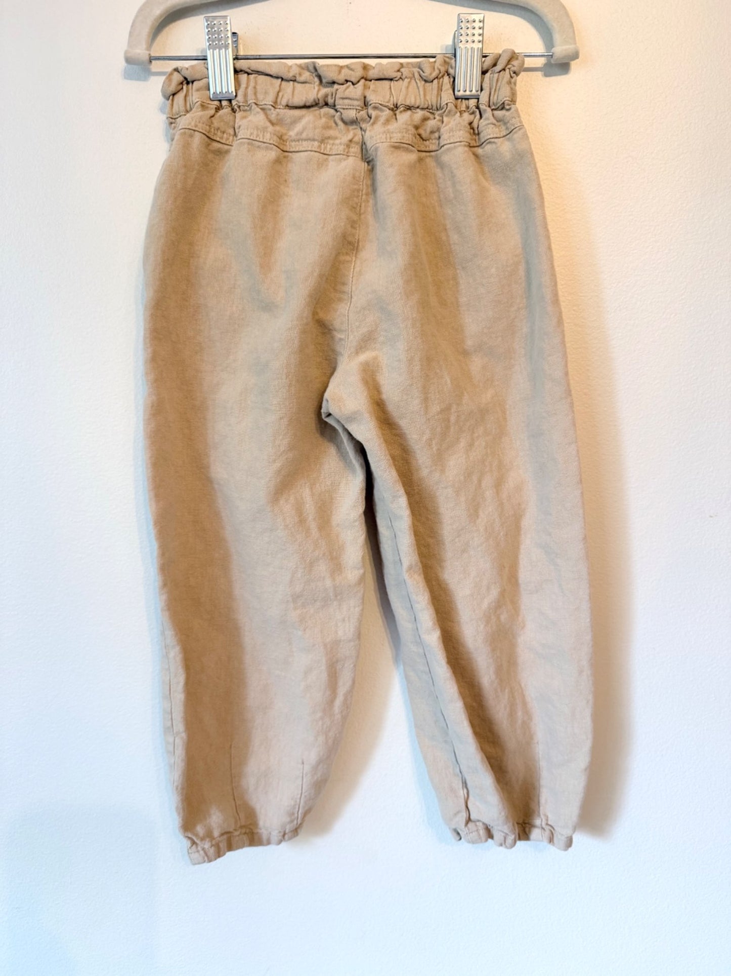 Zara paper bag pants 5T retails $30 VGUC, Kids 5/5T