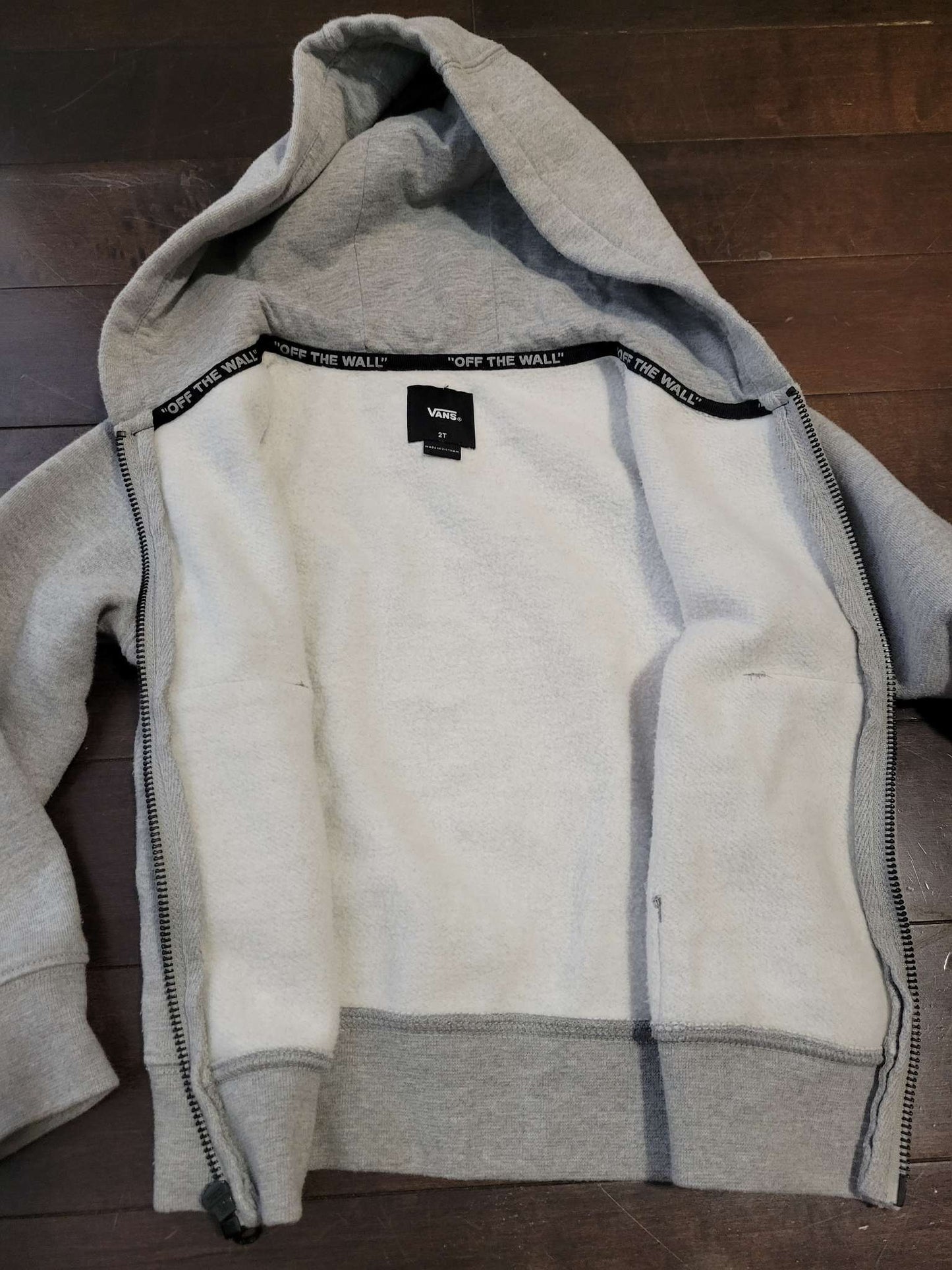 Vans toddler hoodie,  2T, Kids 2T