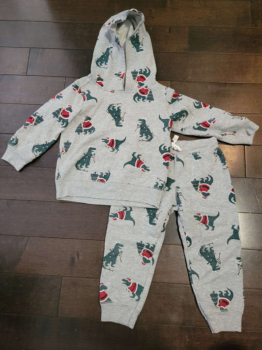 Dinasour Christmas outfit, 2T, Kids 2T