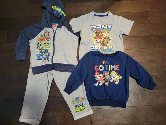 Paw patrol clothing bundle, 2T, Kids 2T