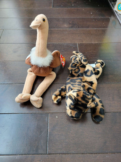 2 Beanie Babies