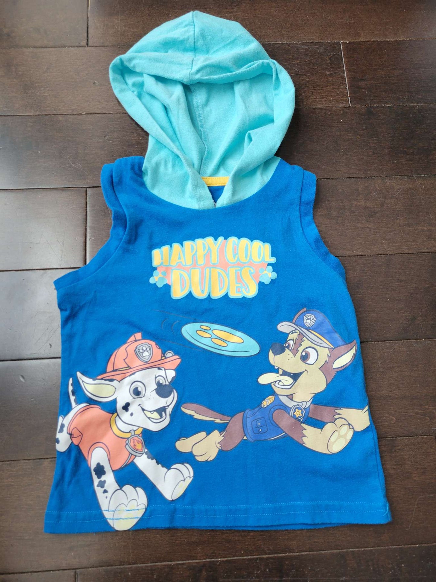 Paw Patrol 3T Hooded Tank Top, Kids 3T