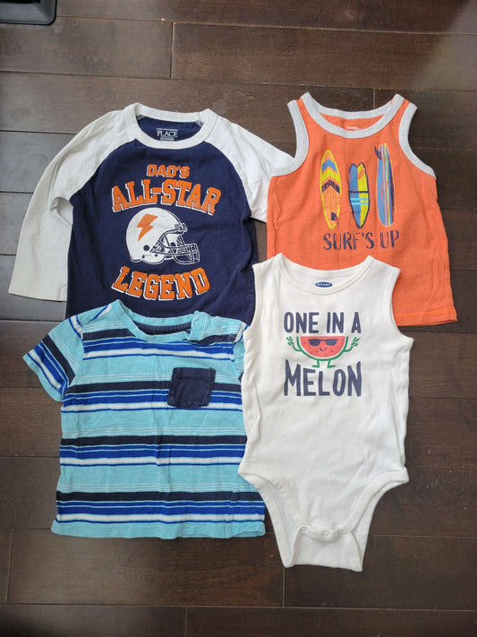 12-18M Boys Tops bundle, Kids 18 Month (12-18M)