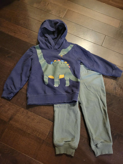 3T dinasour Hoodie and pants, Kids 3T
