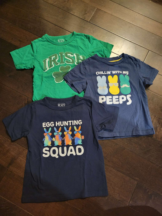 3 Holiday Tshirts, size 3T, Kids 3T