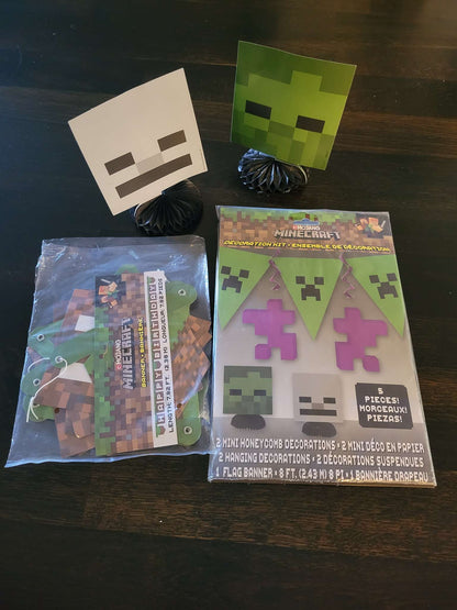 Minecraft Birthday Decorations